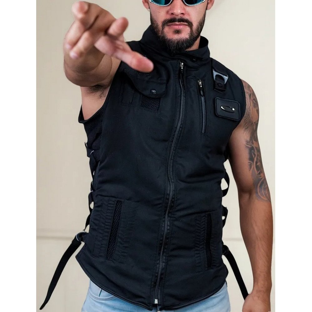 COLETE OKL CUSTOM AP VEST + 4 TAGS PERSONALIZADAS